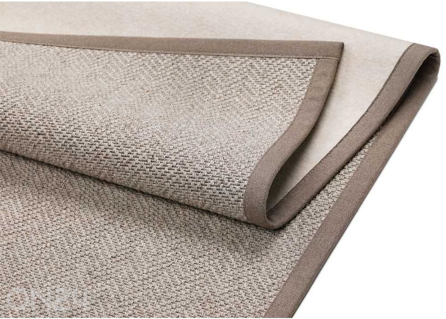 Narma villane vaip Bergen™ beige 80x160 cm suurendatud