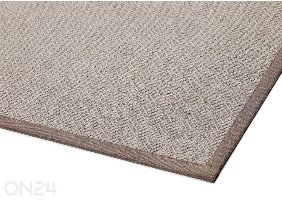 Narma villane vaip Bergen™ beige 80x160 cm suurendatud