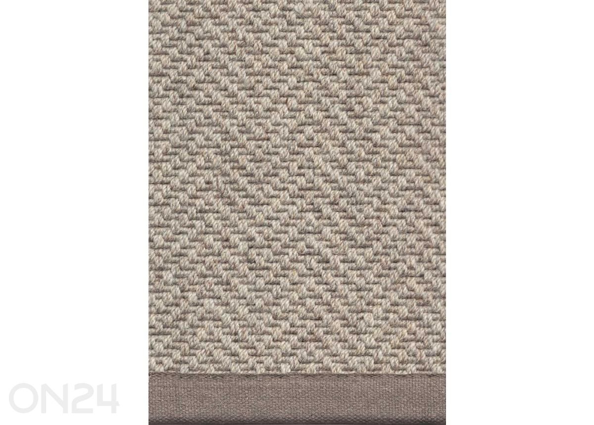 Narma villane vaip Bergen™ ümar beige Ø 160 cm suurendatud