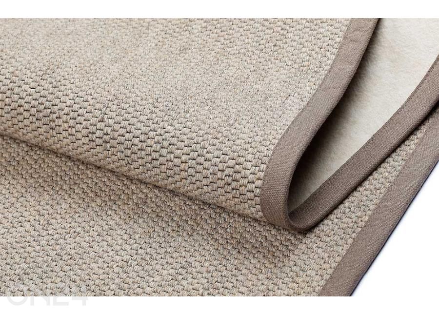 Narma villane vaip Savanna™ ümar beige Ø 160 cm suurendatud