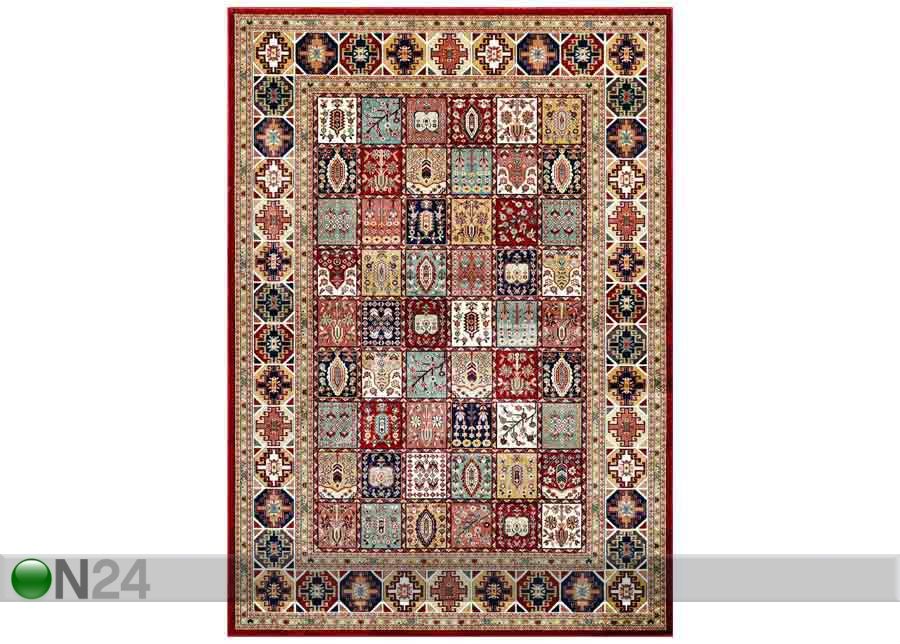 Narma viskoosvaip Zahra red 120x170 cm suurendatud