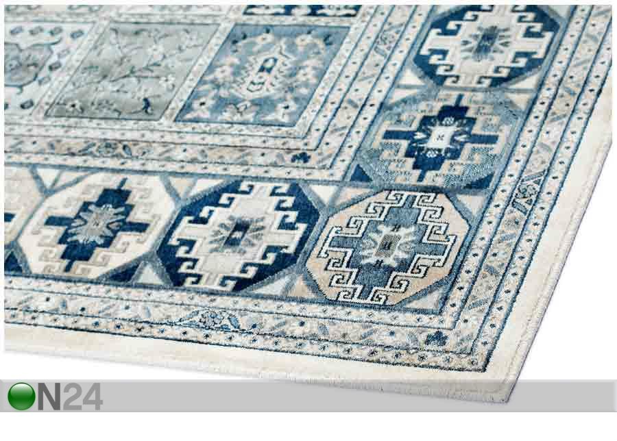 Narma viskoosvaip Zahra sand-blue 80x125 cm suurendatud