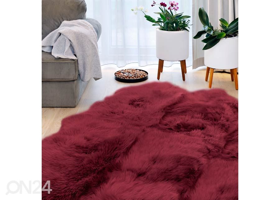 Naturaalne lambanahk Merino wine Sexto ±130x180 cm suurendatud