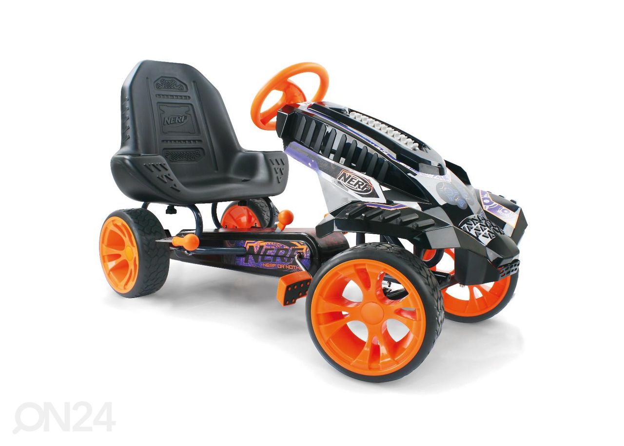 Pedaalidega auto Hauck Toys Nerf Battle Racer Nerf suurendatud