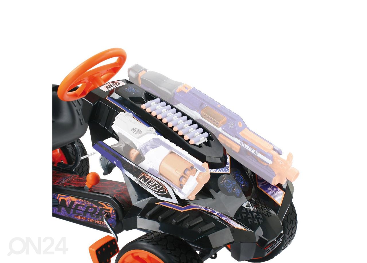 Pedaalidega auto Hauck Toys Nerf Battle Racer Nerf suurendatud