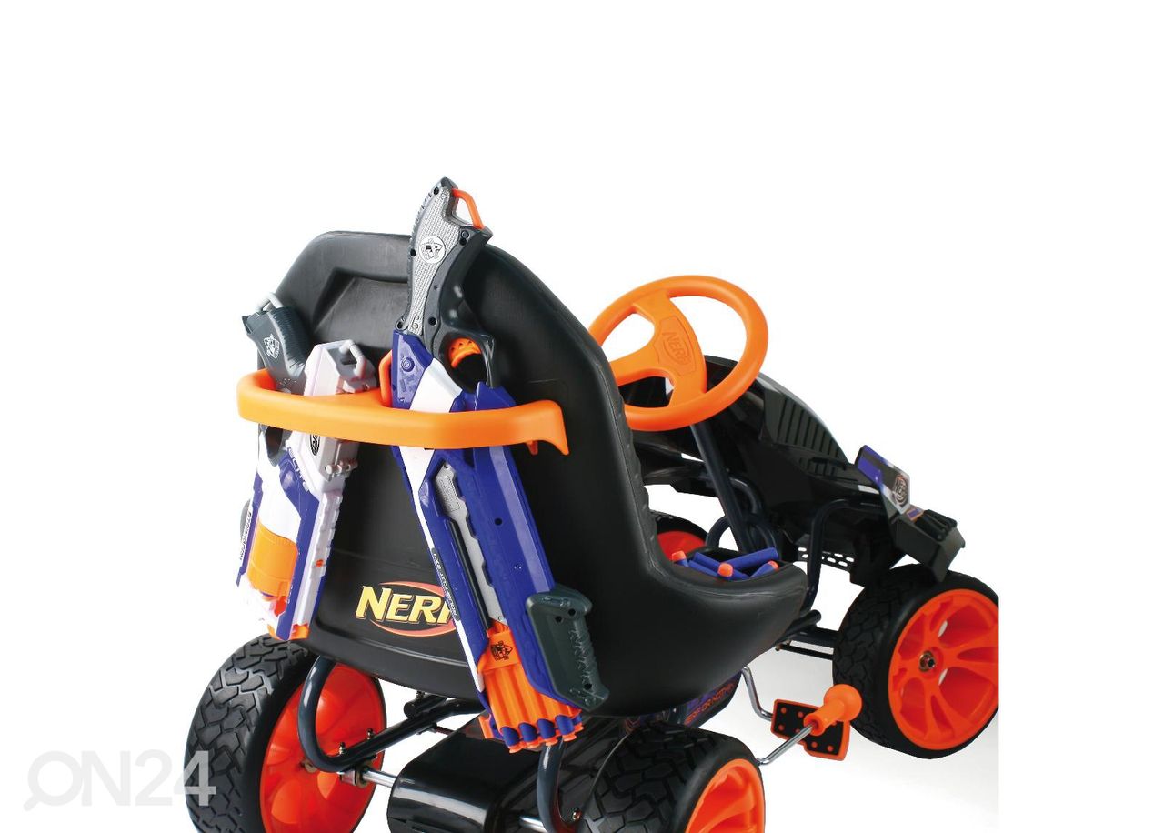 Pedaalidega auto Hauck Toys Nerf Battle Racer Nerf suurendatud