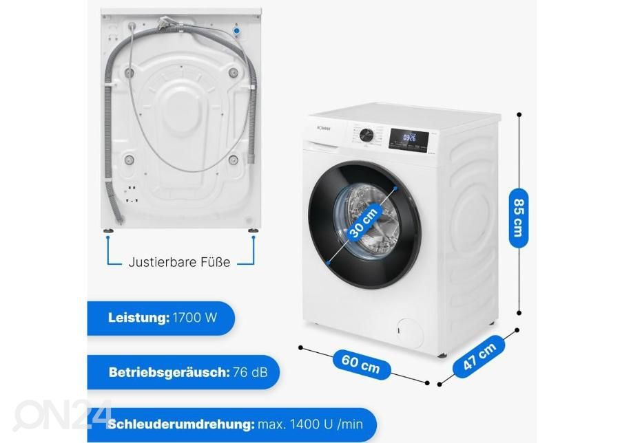 Pesumasin Bomann WA7174 suurendatud