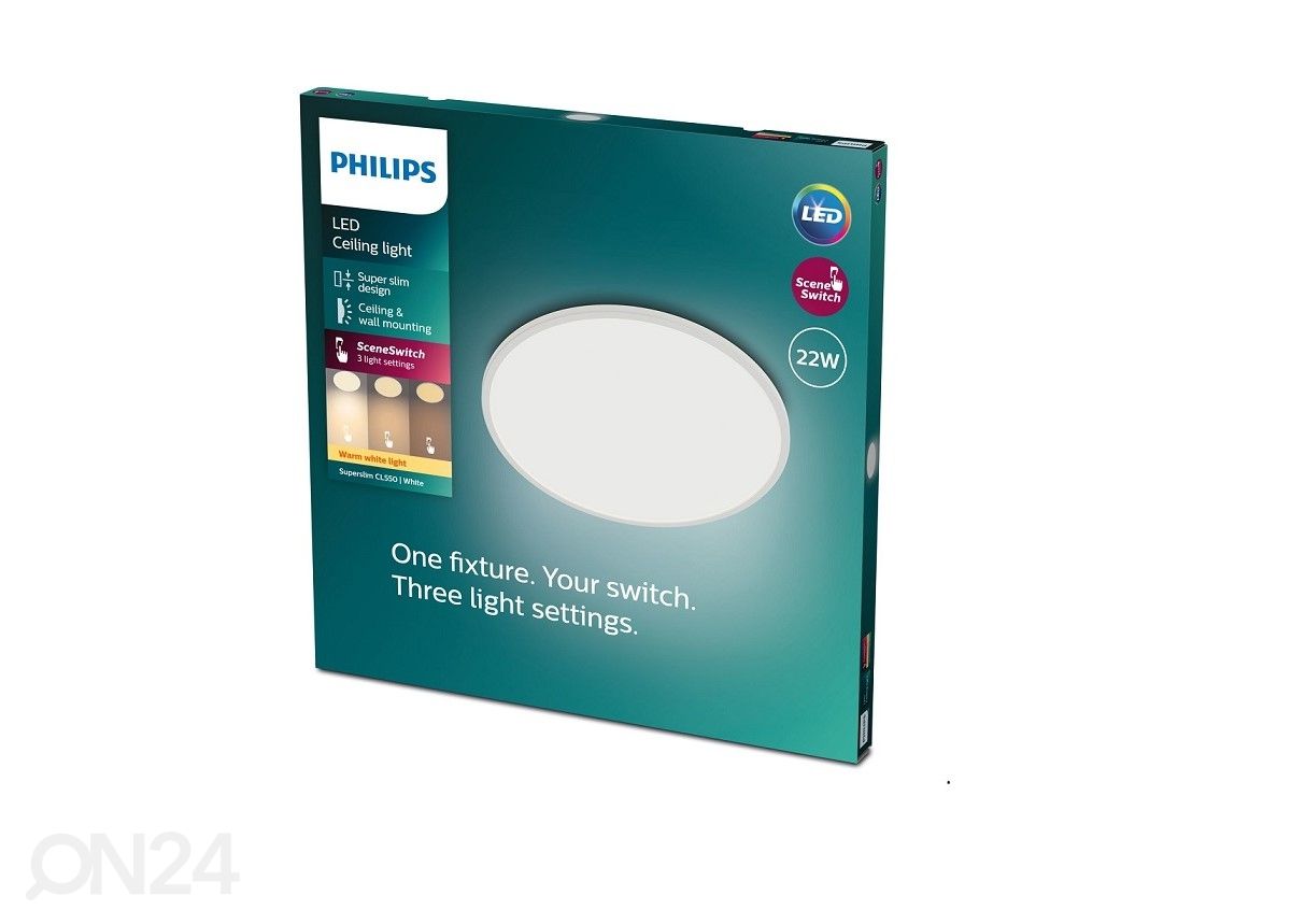 Philips Superslim SSW laevalgusti 22 W suurendatud