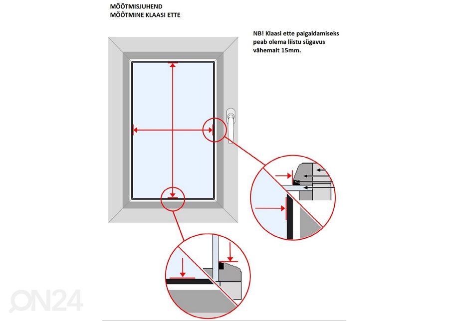 Pimendav voldikkardin 80-90x130 cm suurendatud