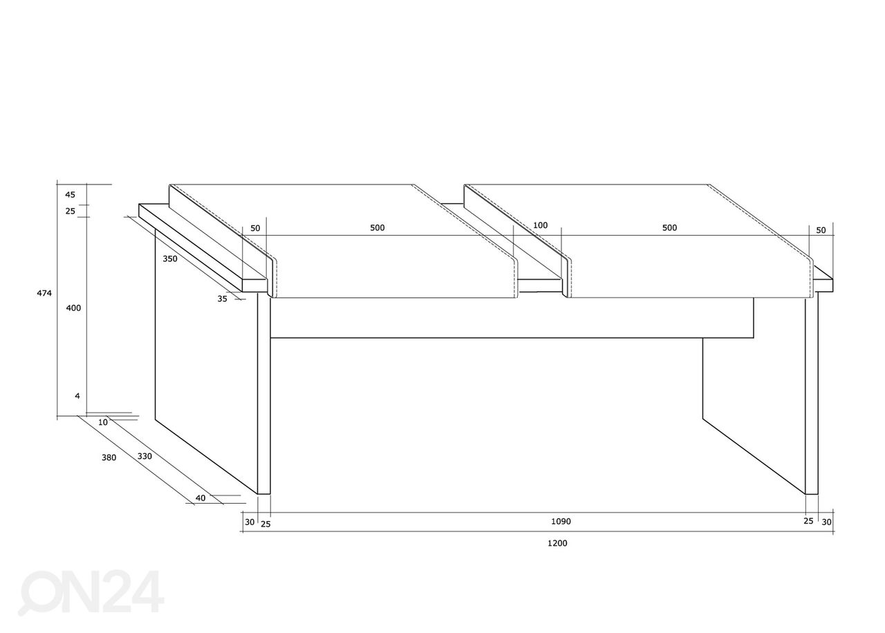 Pink Leap 120 cm suurendatud