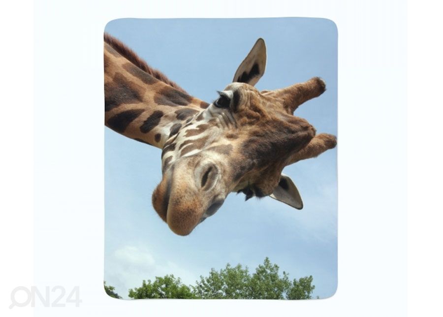 Pleed Giraffe 130x150 cm suurendatud