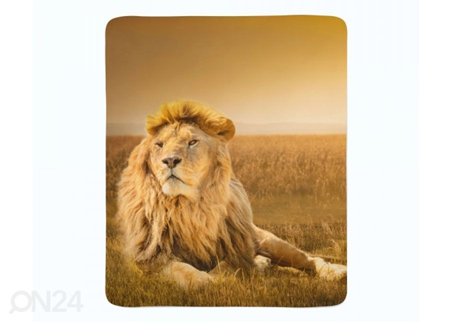 Pleed King of Beasts 130x150 cm suurendatud