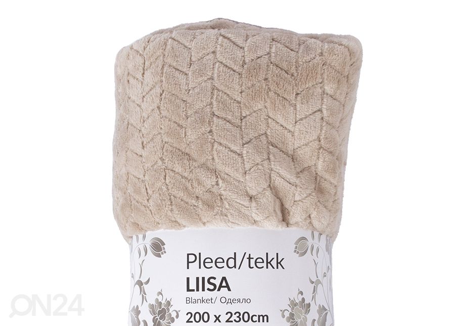 Pleed Liisa 200x230 cm suurendatud