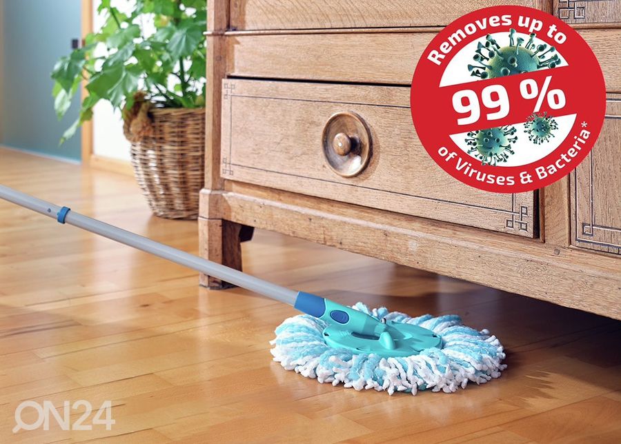 Põrandapesu komplekt Leifheit Clean Twist Disc Mop Ergo suurendatud