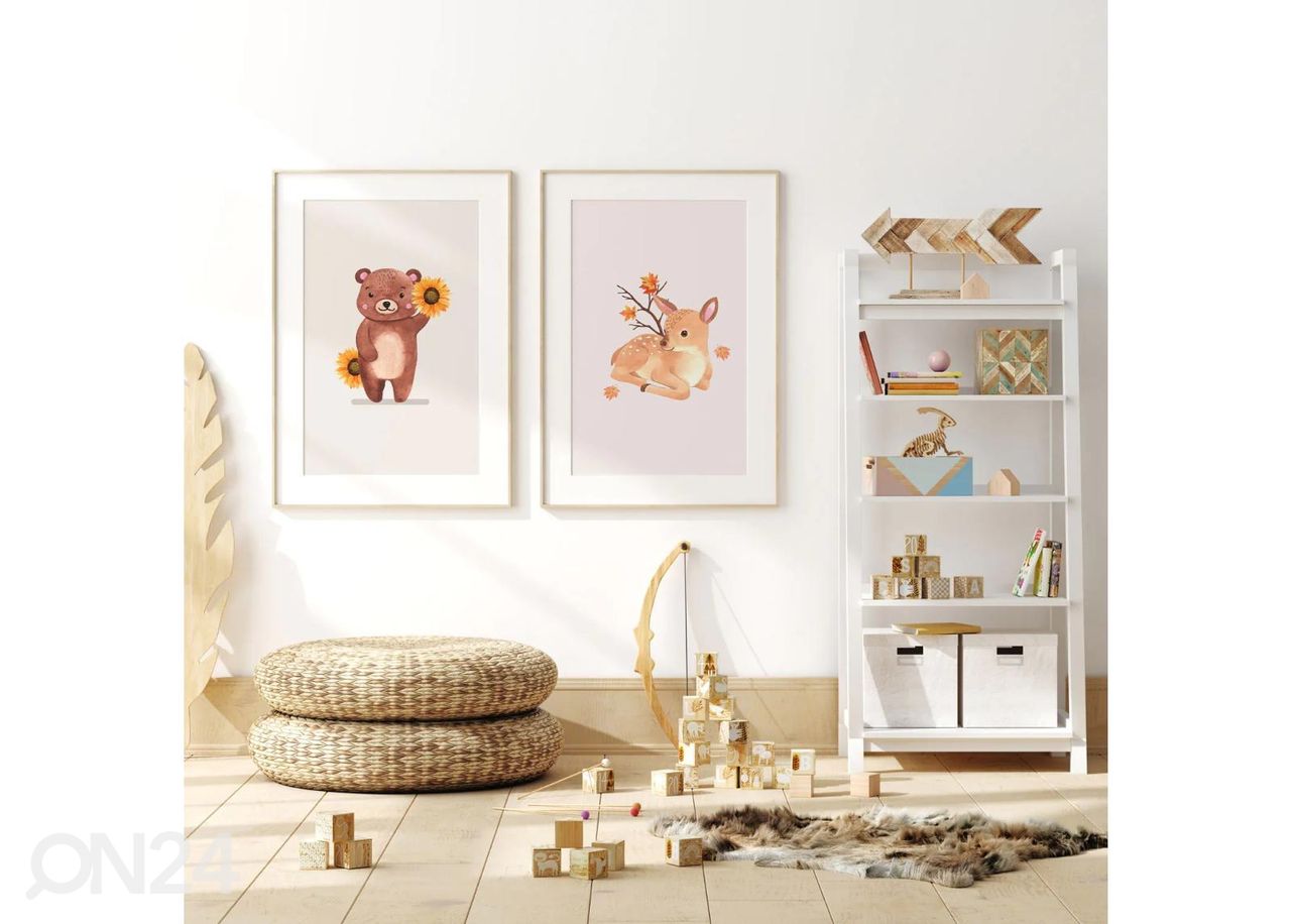 Poster Bambi 21x30 cm suurendatud