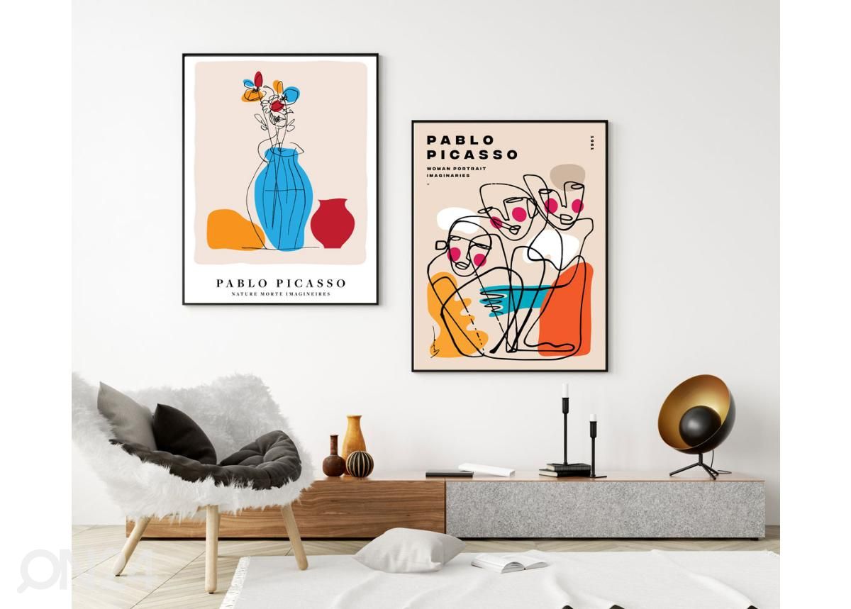 Poster Picasso 21x30 cm suurendatud