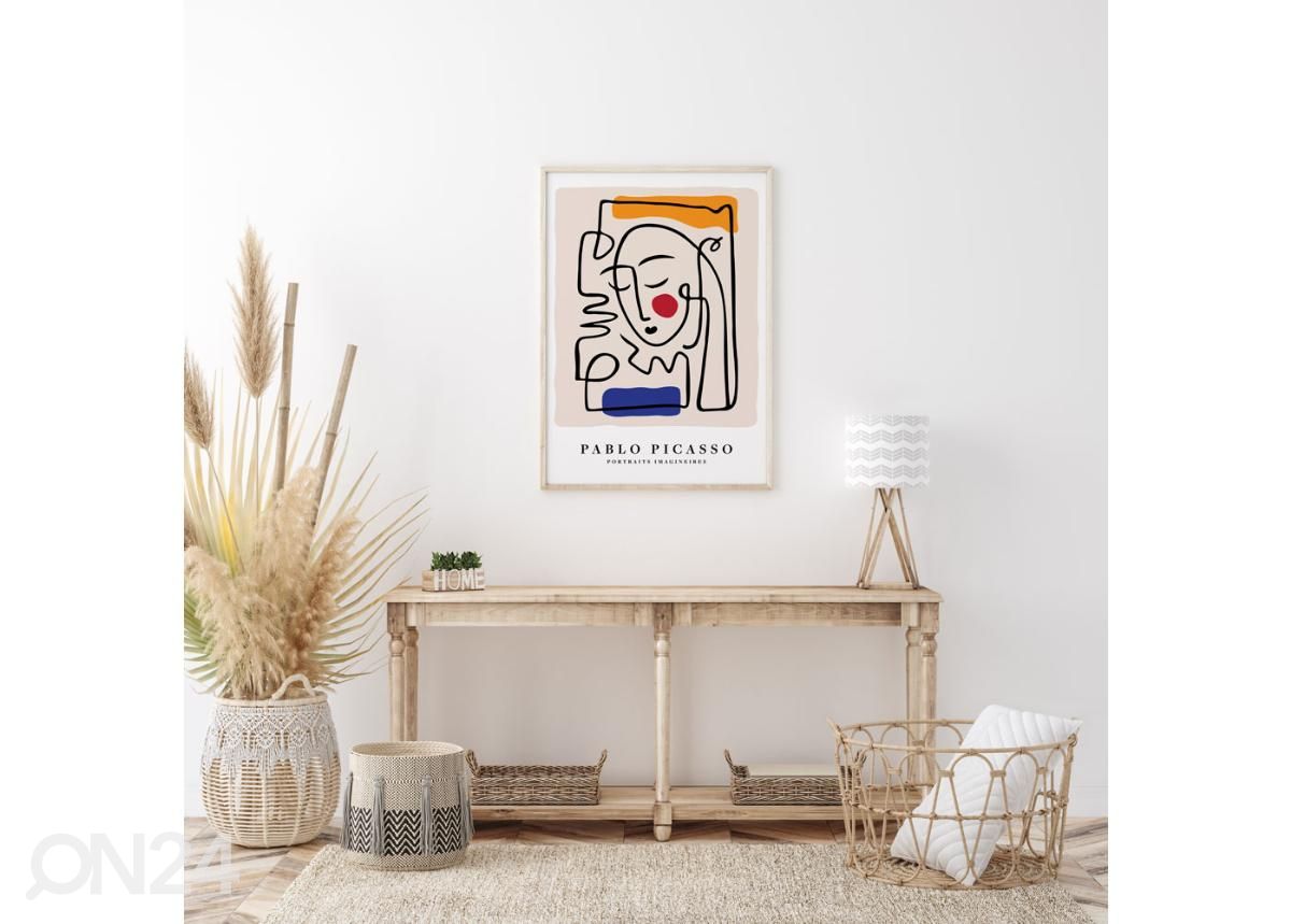 Poster Picasso III 21x30 cm suurendatud