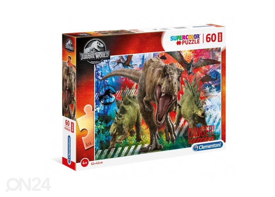 Pusle maxi Jurassic World Clementoni 60 tk suurendatud