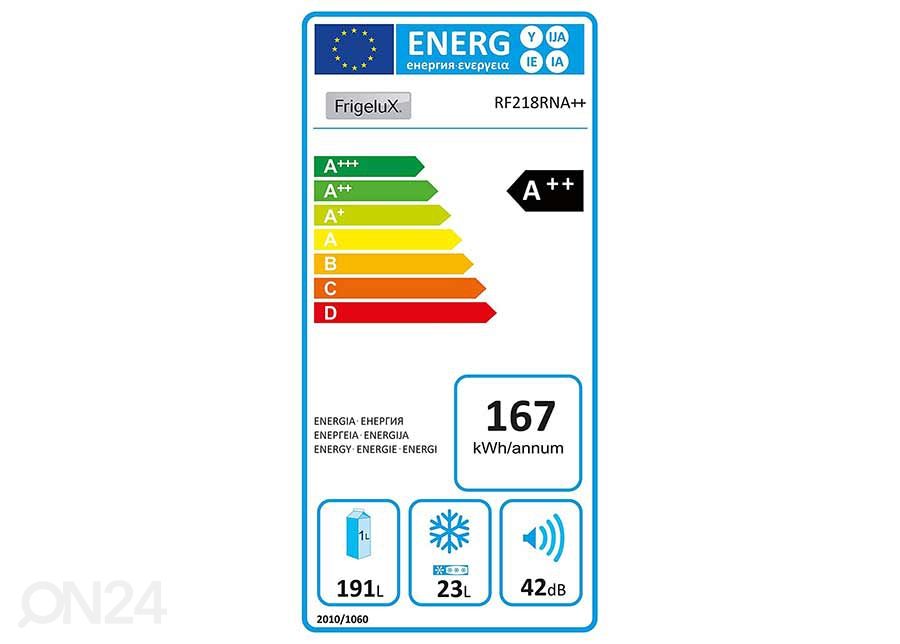 Retro külmkapp Frigelux RF218RNA suurendatud