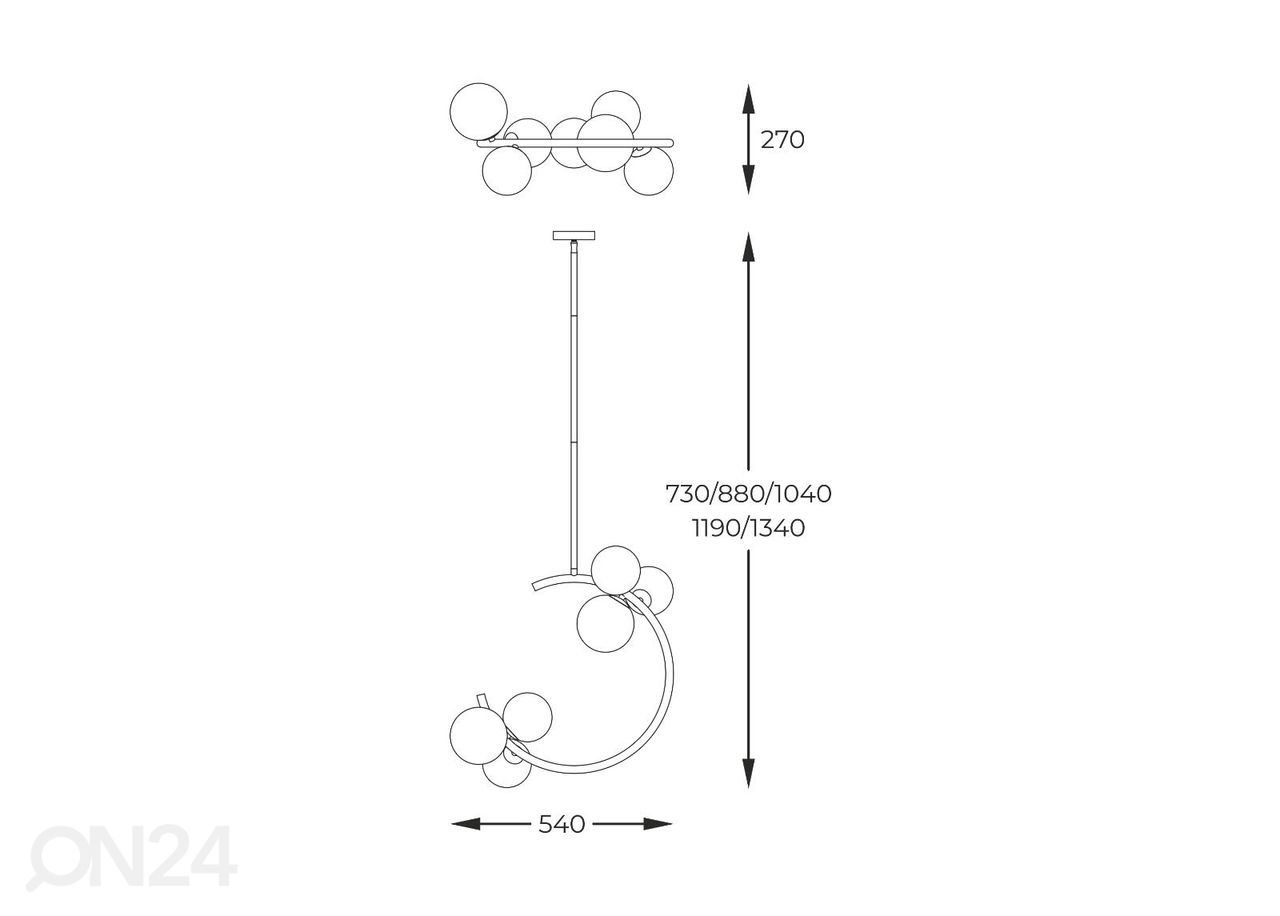 Rippvalgusti Molecule 6 suurendatud