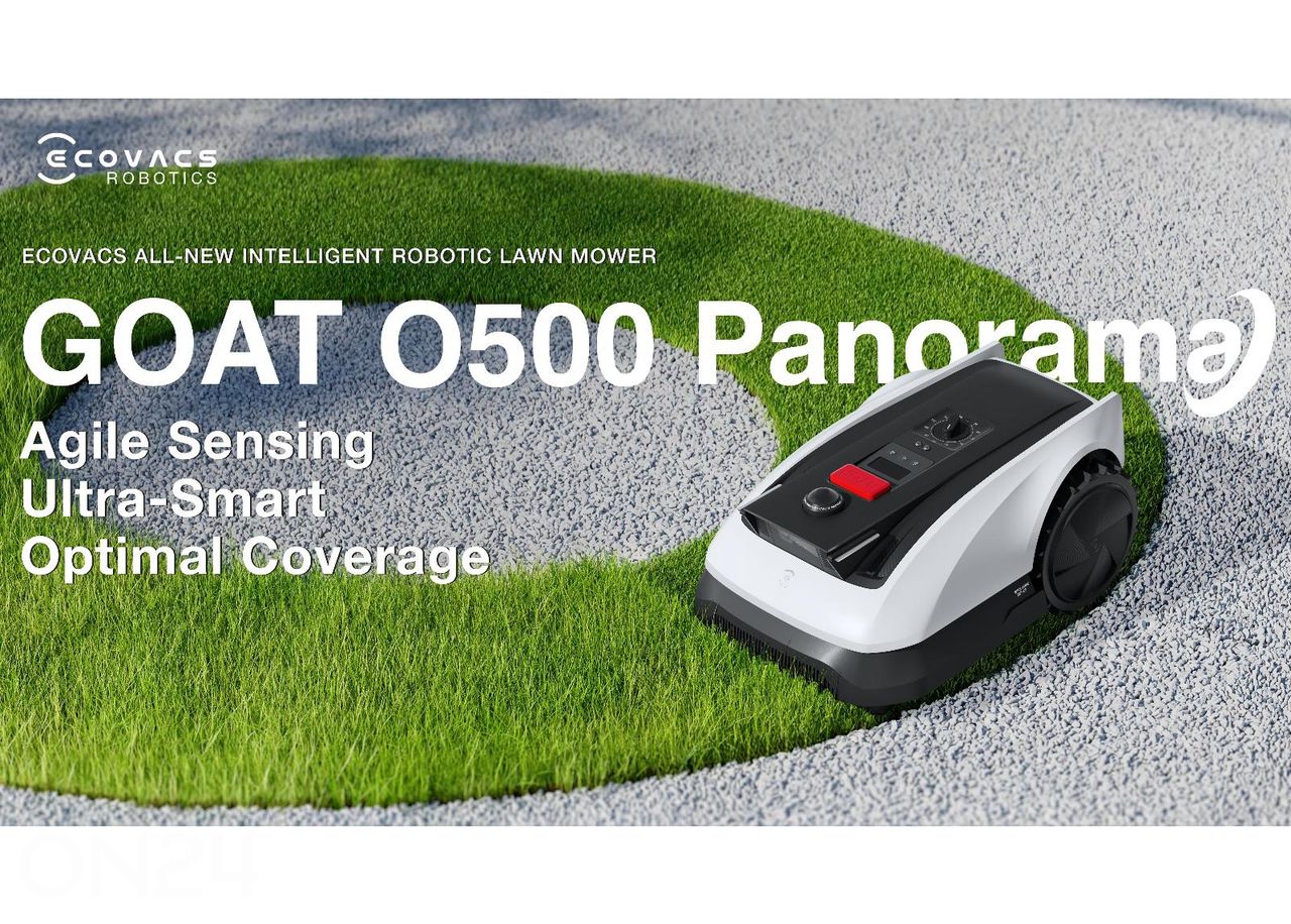 Robotmuruniiduk Ecovacs Goat 0500 Panorama suurendatud