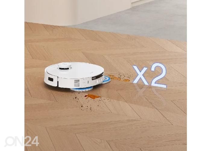 Robottolmuimeja Ecovacs Deebot T30 PRO OMNI, märg- ja kuivpuhastus, valge suurendatud