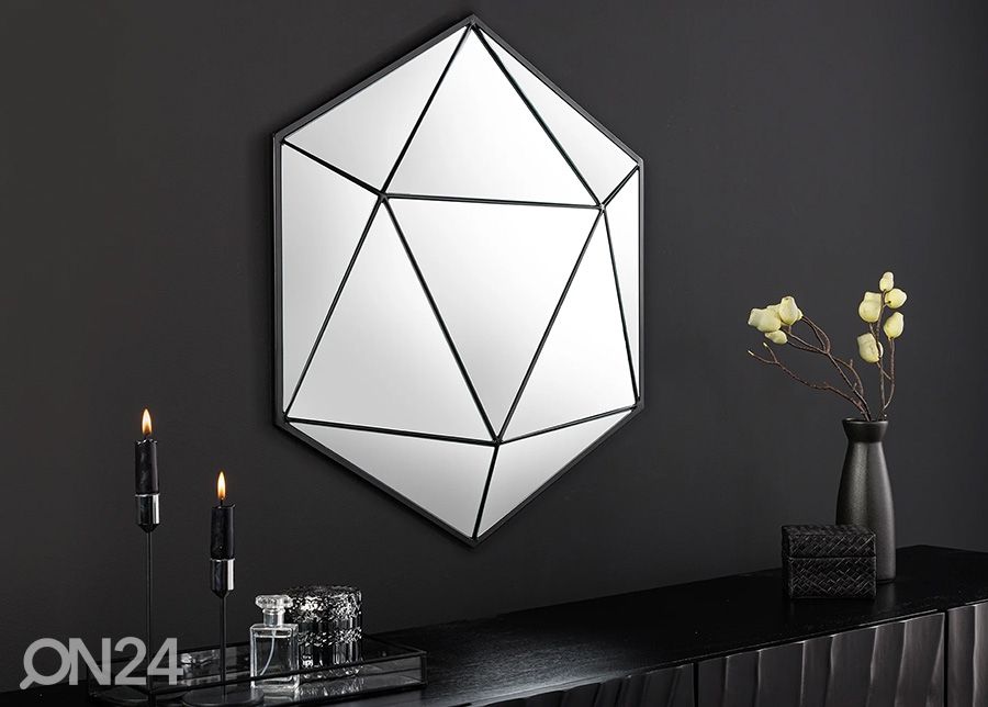 Seinapeegel Diamond Ø 62 cm suurendatud