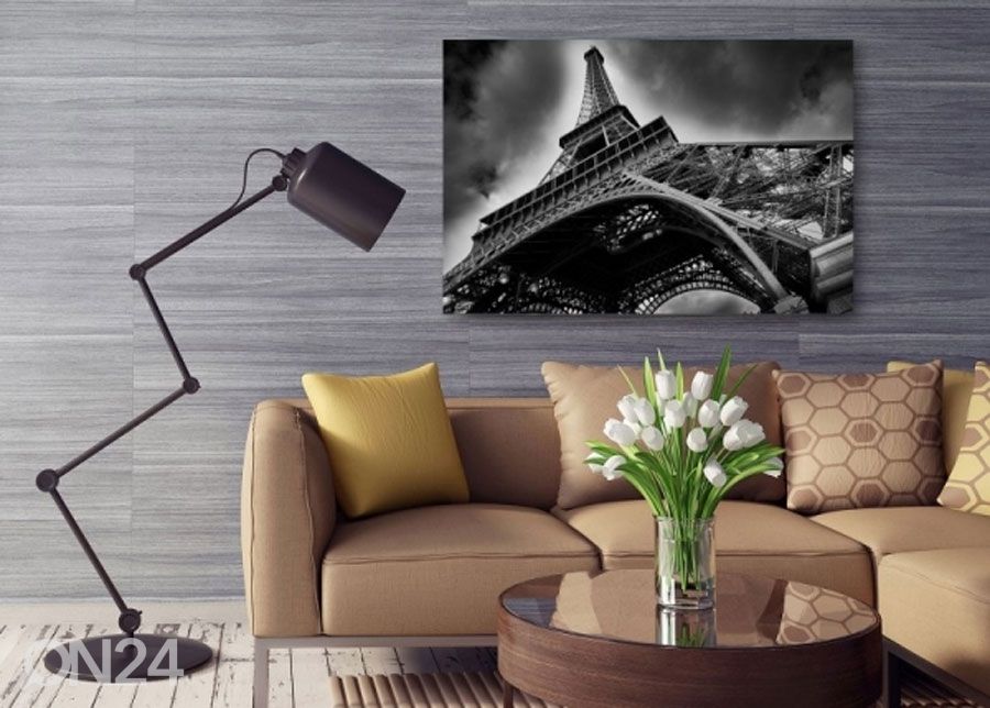 Seinapilt Eiffel Tower 50x70 cm suurendatud