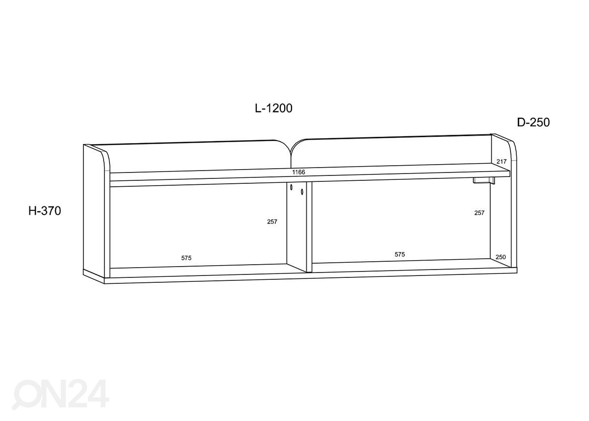 Seinariiul 120 cm suurendatud