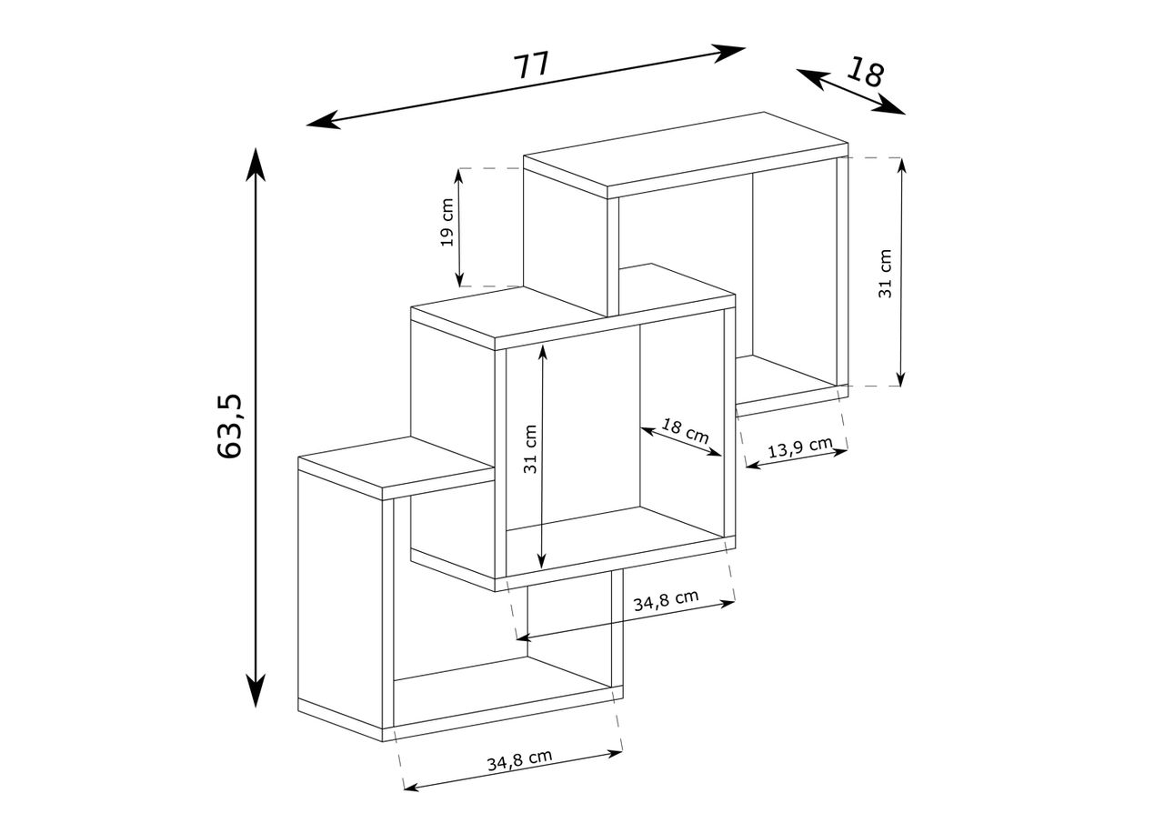 Seinariiul Laila 77 cm suurendatud