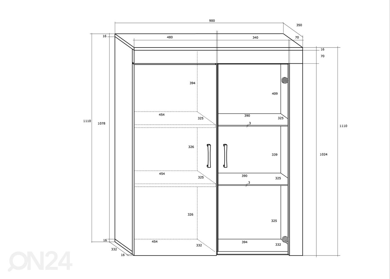 Sektsioon Keana 290 cm suurendatud