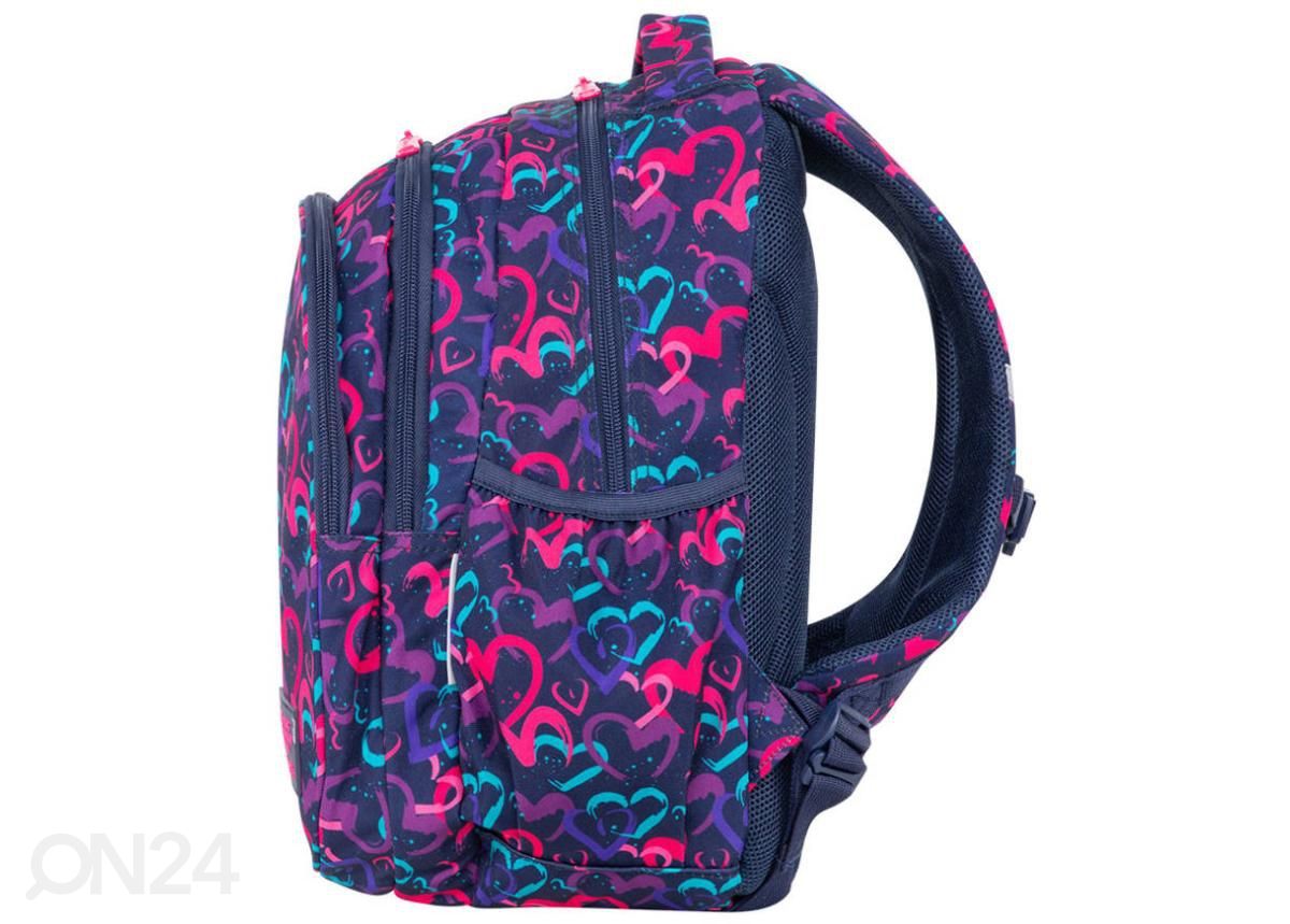 Seljakott CoolPack Jerry Drawing Hearts 21 L suurendatud