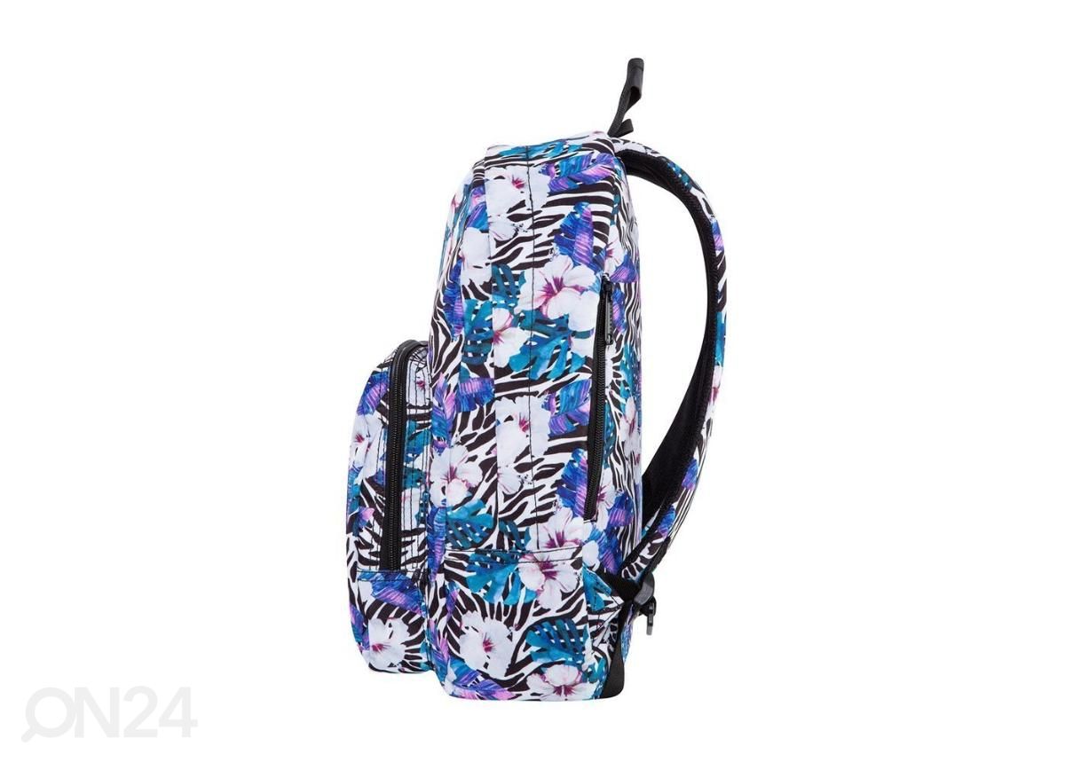 Seljakott CoolPack Ohio noorukile Flower Zebra 24L suurendatud