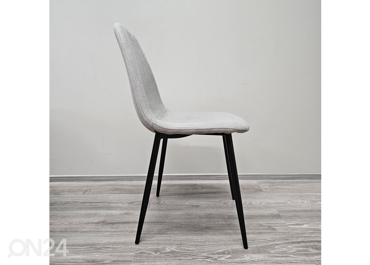 Söögilaud Sierra Ø 120 cm + toolid Sara 4 tk suurendatud
