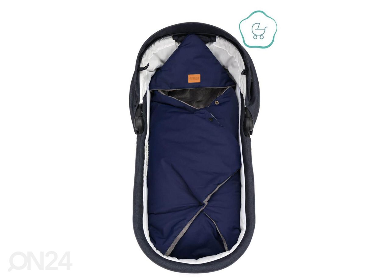 Soojakott Fillikid Tanaga talvine 96 cm navy suurendatud