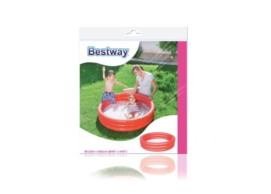 Täispuhutav bassein Bestway 102x25 cm suurendatud