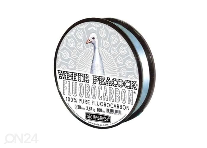 Tamiil Fluorocarbon Balsax valge Peacock 100 m x 0,40 mm suurendatud