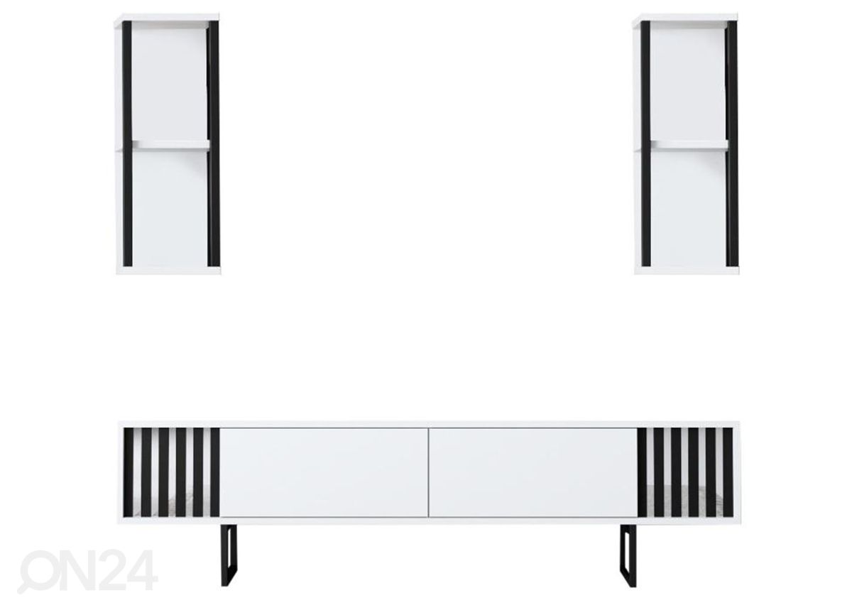 TV-alus Bithynia 180 cm + seinariiulid suurendatud