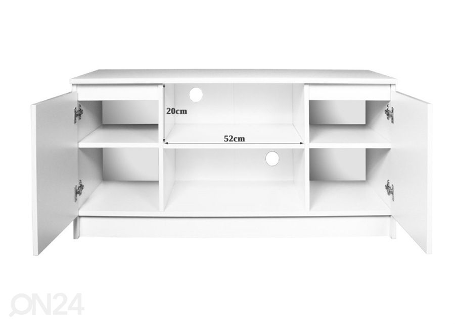 TV-alus Pescara 120 cm suurendatud