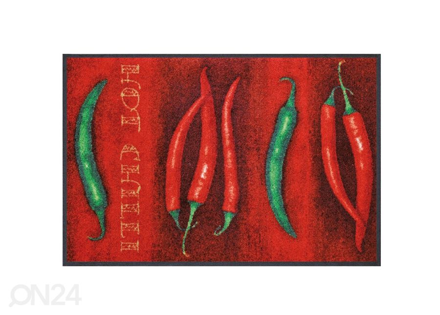 Vaip Hot chili 75x120 cm suurendatud