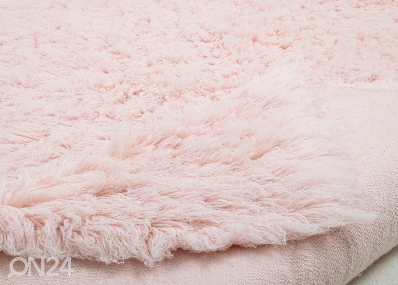 Vaip Tom Tailor Fluffy Uni 140x190 cm, roosa suurendatud