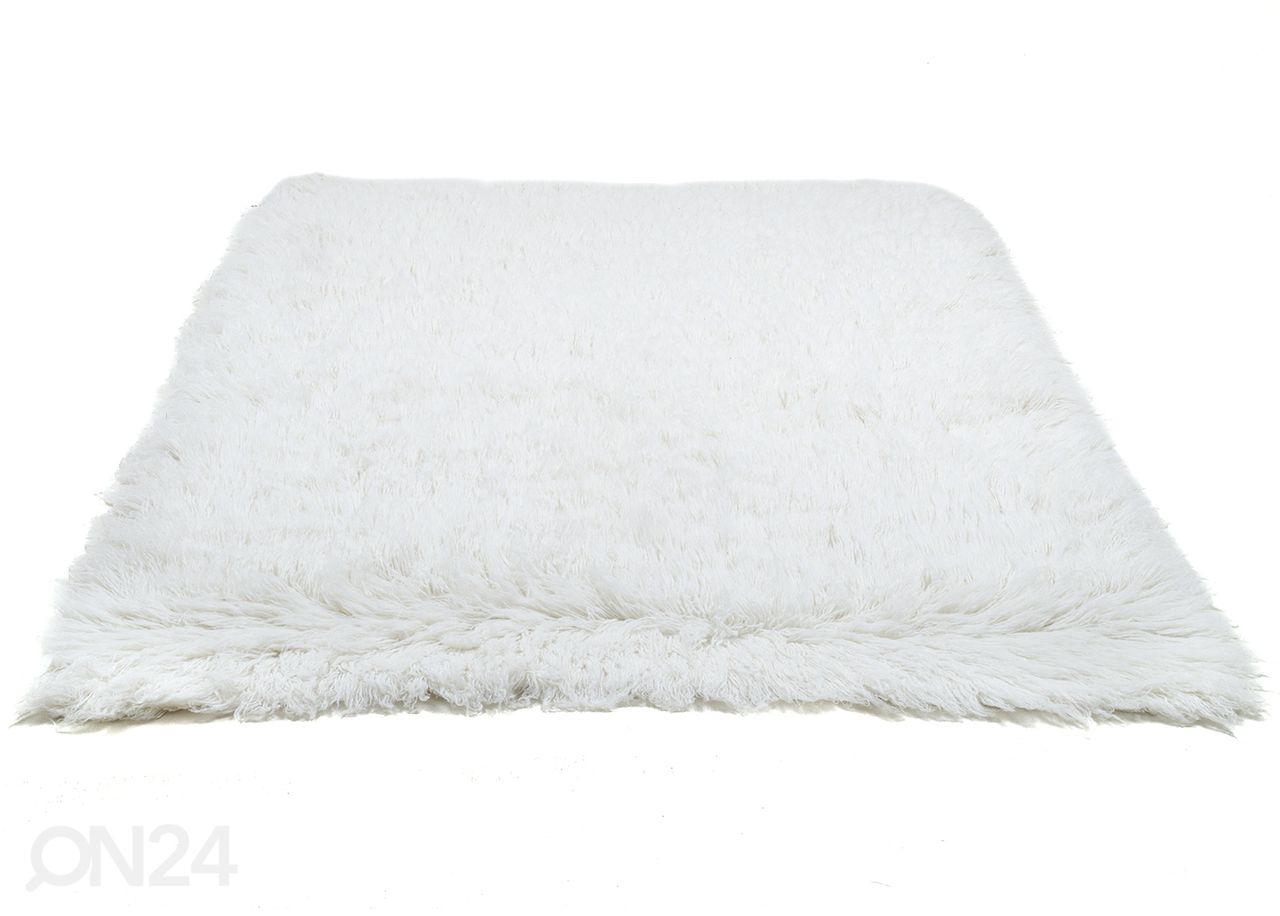 Vaip Tom Tailor Fluffy Uni 180x250 cm, valge suurendatud