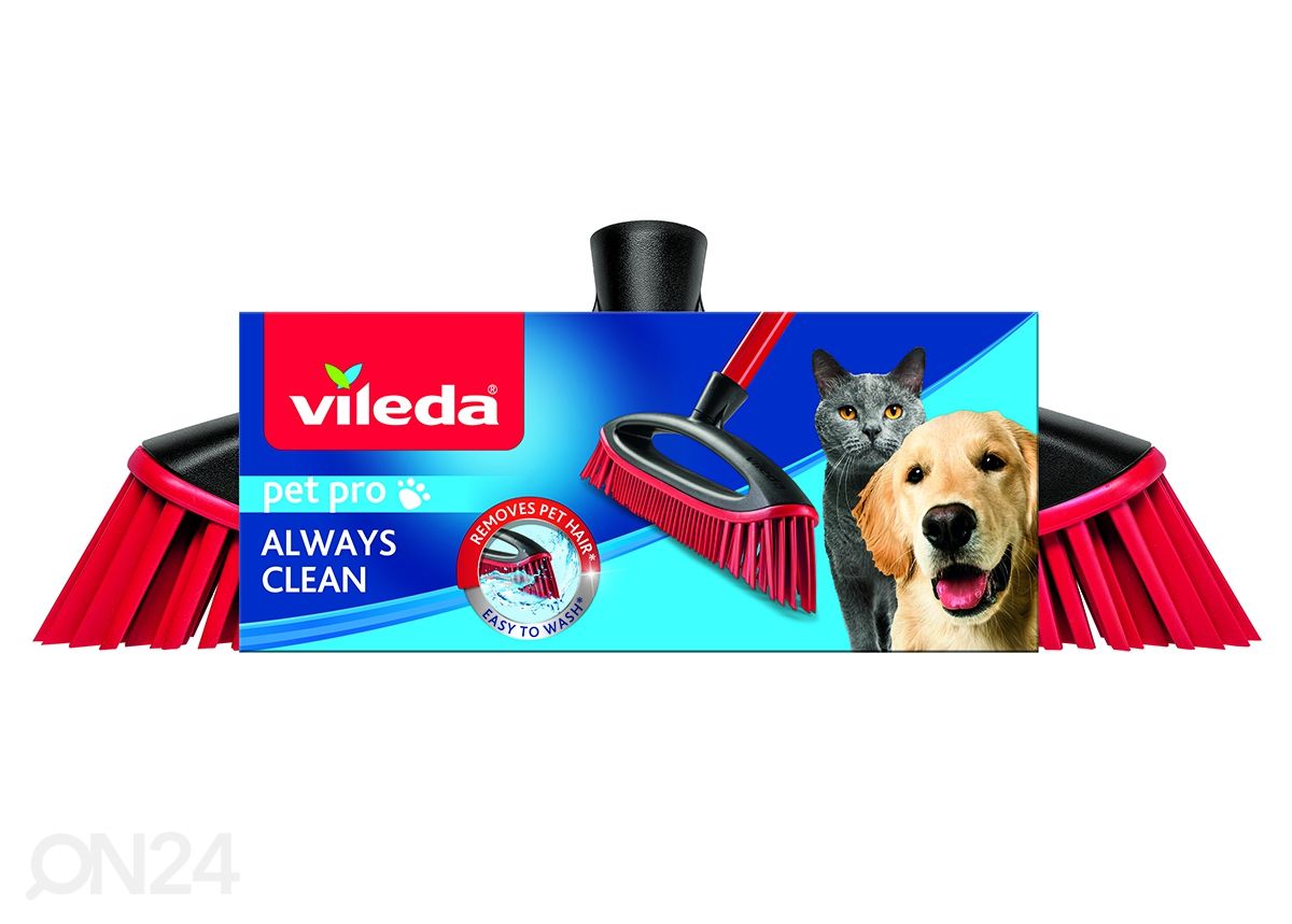 Vileda Pet Pro Always Clean põrandahari+ teleskoopvars suurendatud