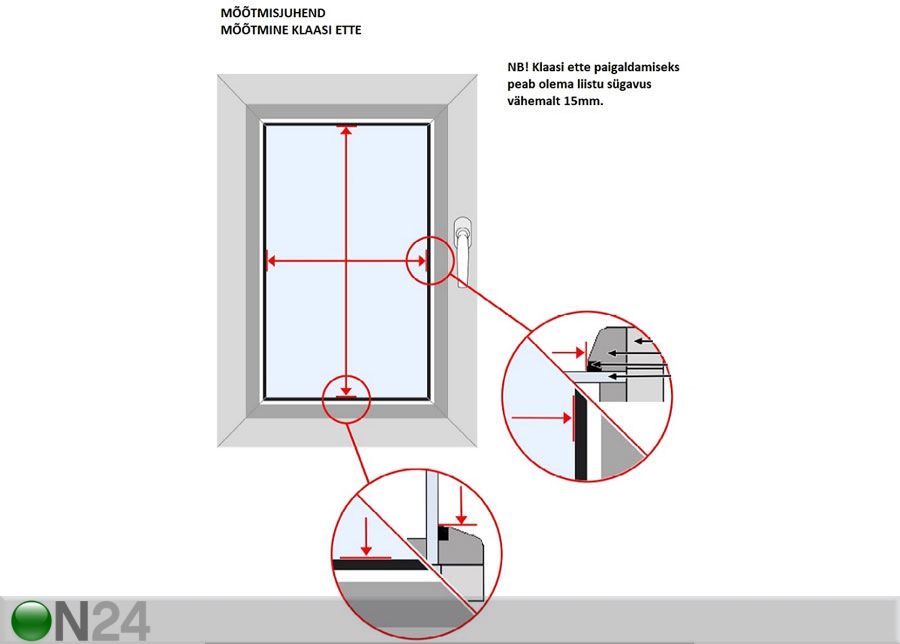 Voldikkardin 120-130x130 cm suurendatud