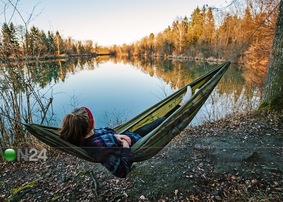 Võrkkiik Travel-Set Camouflage suurendatud