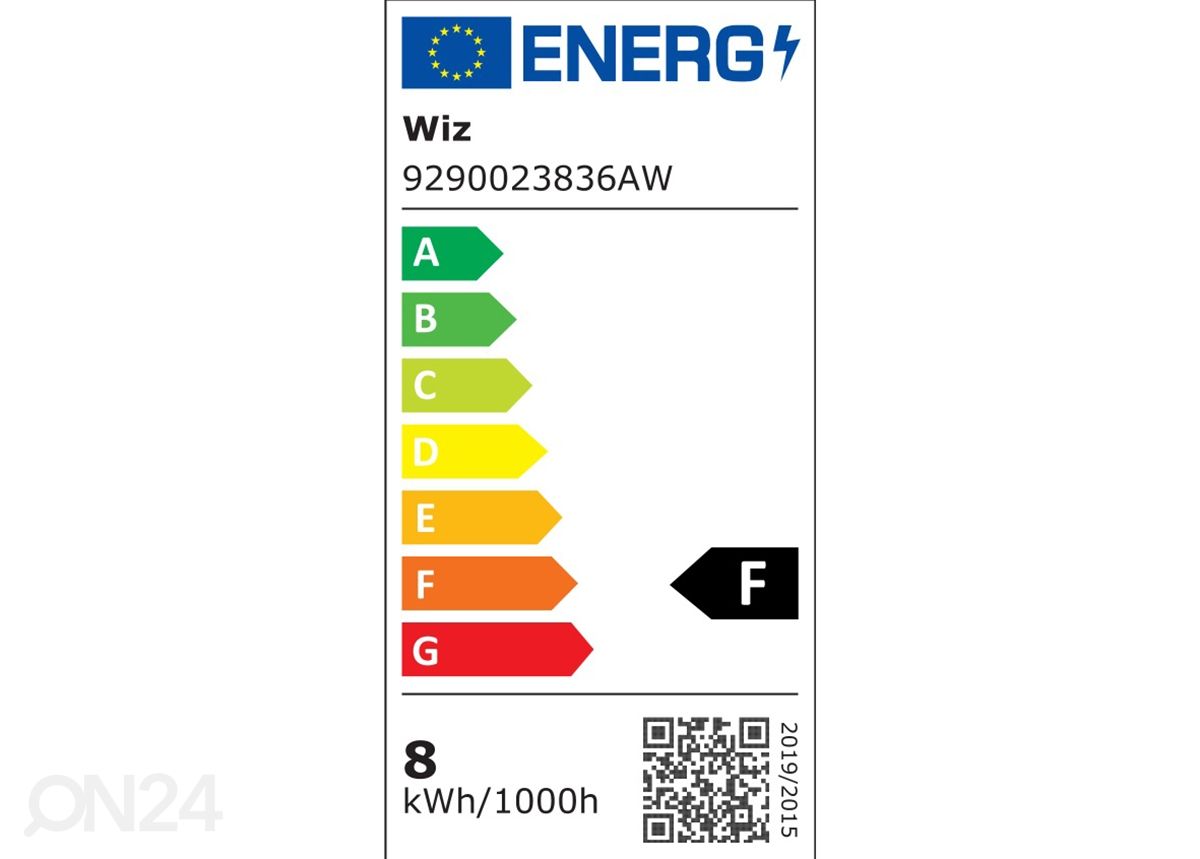 Wiz Wi-Fi elektripirn 60 W A60 E27 RGB 2200-6500K suurendatud