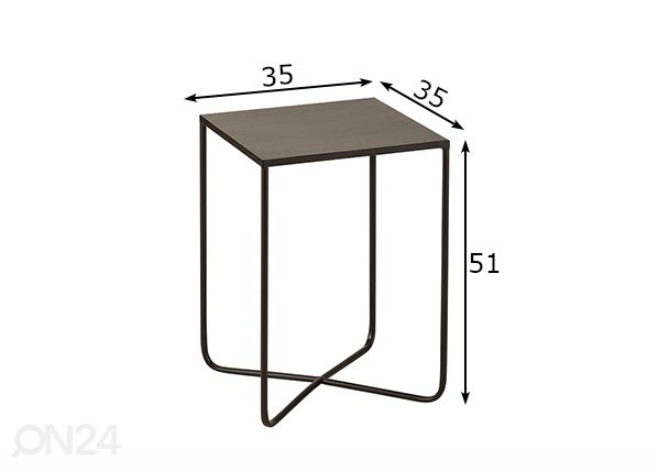 Abilaud Nivel 35x35 cm mõõdud