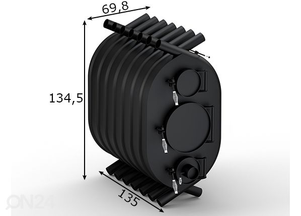 Bullerjan Dakota 06, 49 kW mõõdud