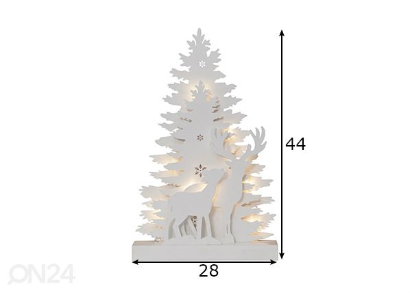 Dekoratsioon Fauna mõõdud