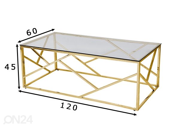 Diivanilaud Orion 60x120 cm mõõdud